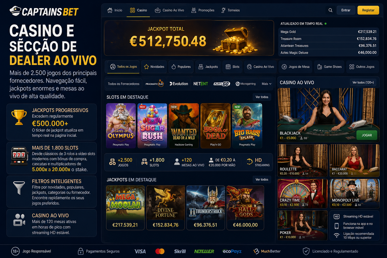 captainsbet casino